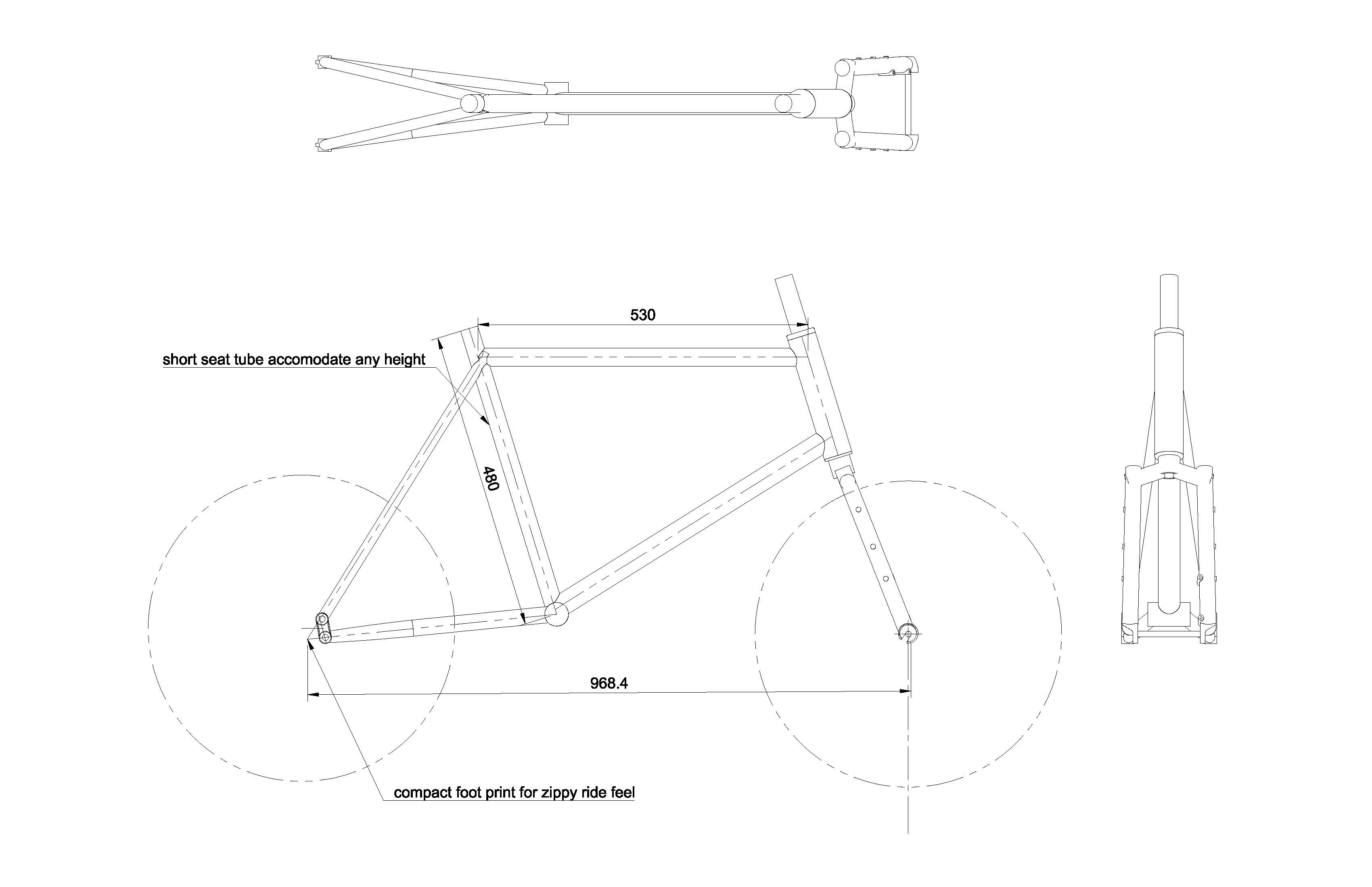 Technical Drawing with Specifications
