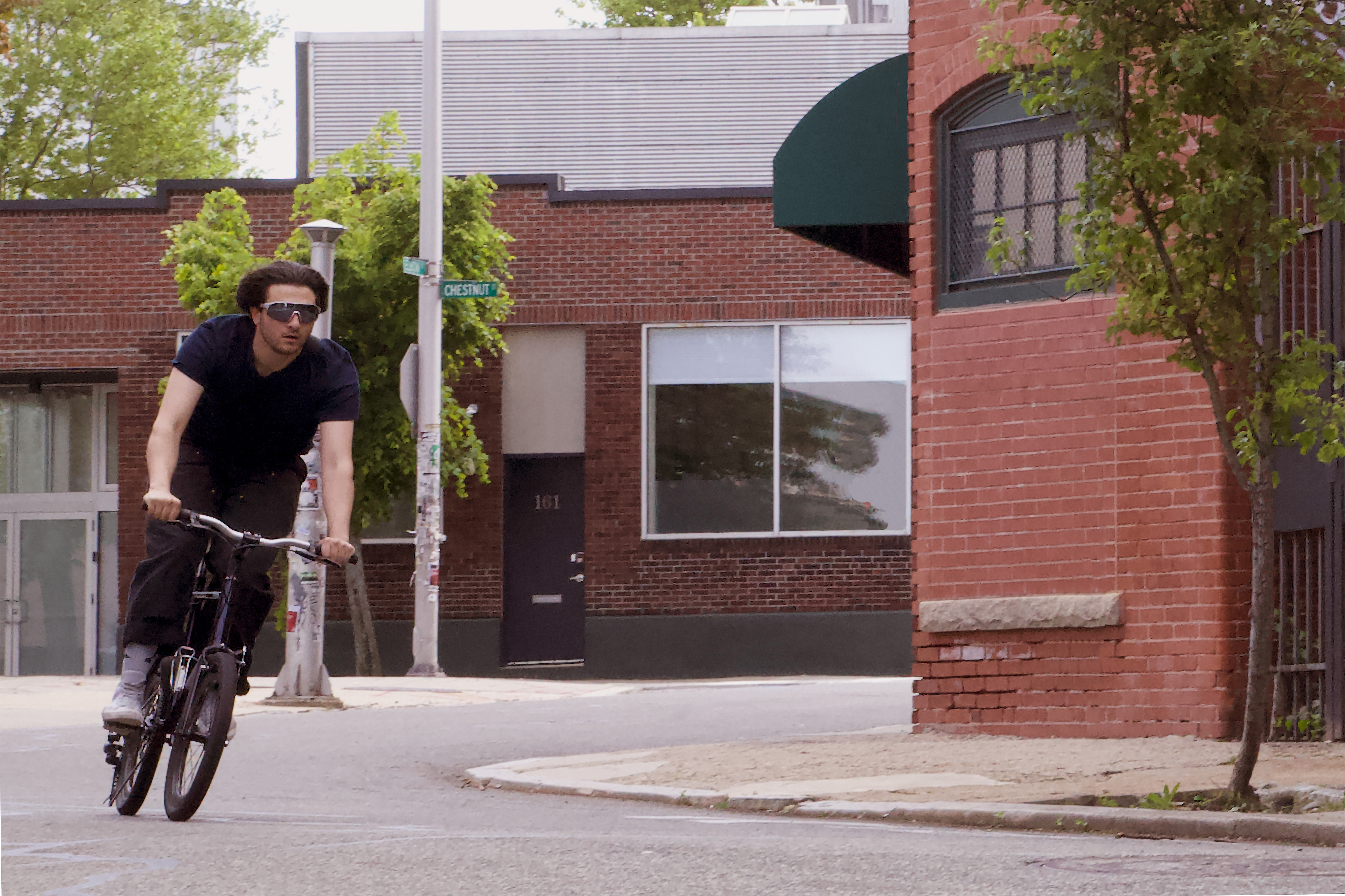Riding in the city